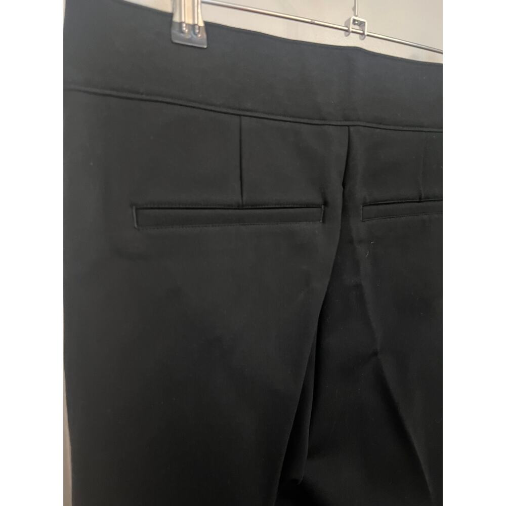 SPANX The Perfect Ponte kick flare Pant L Black Crop Quiet Luxury Corporate Chic - Picture 7 of 9